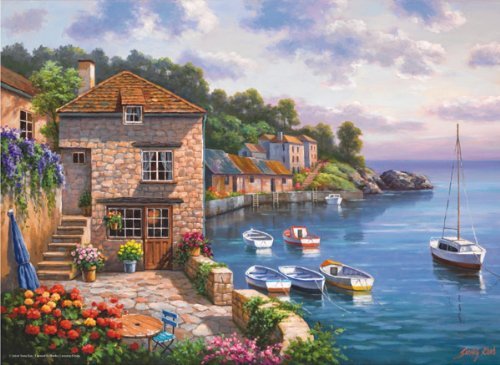 Harbour Garden Jigsaw Puzzle, 1000-Piece