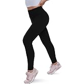 QGGQDD Fleece Lined Leggings Women - Winter Thermal Warm Soft Yoga Pants | High Waisted Tummy Control Black Leggings with Pockets, Workout Hiking Travel Winter Clothing, Snow Cold Fleece Tights