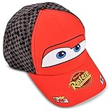 Disney Toddler Boys Cars Lightning McQueen Cotton Baseball Cap, Age 2-5