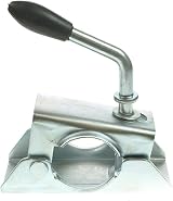 Maypole 48 mm Steel Split Clamp 105mm Mounting, M10 Bolt, Zinc Finish view 2