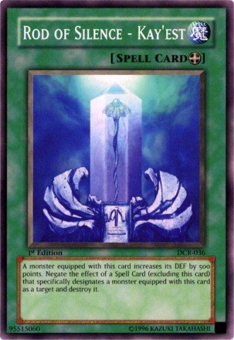 Yu-Gi-Oh! - Rod of Silence - Kay'est (DCR-036) - Dark Crisis - 1st Edition - Common