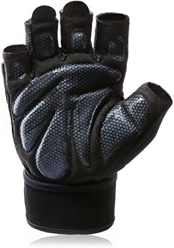 Aoliga Workout Gloves with Wrist Wrap Support for Weightlifting, Training, CrossFit, Fitness.Anti-Slip Breathable Fabric - best Weight Lifting Gym Gloves（Pair）
