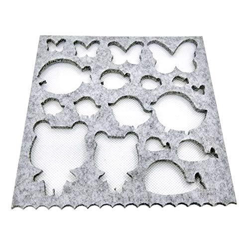 image for Migavan Wool Felt Mold,Needle Felting Stencil,7pcs Needle Felting Appl