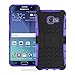 Cocomii Hand Grenade Galaxy Note 2 Case, Slim Thin Matte Vertical & Horizontal Kickstand Reinforced Drop Protection Fashion Phone Case Bumper Cover Compatible with Samsung Galaxy Note 2 (Purple)