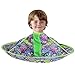 CCbeauty Professional Barber Cape for Kids Hair Cutting Cape,Haircut Cape, Waterproof Foldable Adjustable Haircut Catcher Umbrella, Hair Cutting Tools for Children,Turtle
