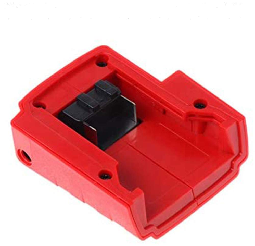 Replacement DC 15V-21V USB Charger Adapter Power Source Converter with USB Port for Milwaukee 49-24-2371 M18 Heated Battery Set