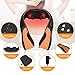 Cordless Neck Shoulder Back Massager with Heat - Shiatsu Massage Pillow with 3D Deep Tissue Kneading for Neck Shoulder Back and Full Body Muscle Pain Relief - Use at Home, Office & Car