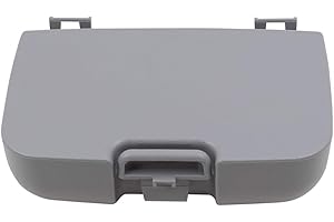 AUTOANDART Brock Replacement Overhead Console Sunglasses Holder Box Gray Storage Bin Compatible with 2002-2007 F250 F350 F450 Super Duty Pickup Truck w/out Sunroof 2C3Z7811586BAB
