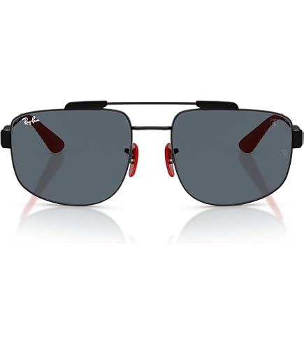 Amazon.com: Ray-Ban RB3726M Scuderia Ferrari Collection Sunglasses