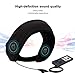 AGPTEK Headband Headphones, Sleep Headphone with Soft Lycra Mesh Lining, Volume Control and Bag for Sleeping, Sports, Air Travel, Snoring, Insomnia, Meditation & Relaxation, Black