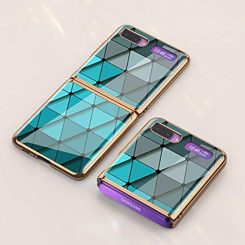 Custodia® Anti-Scratches Glass Case Compatible for Samsung Galaxy Z Flip (6)