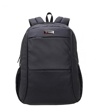 TARKAN Nova 15.6 Inch Nylon 26 L Anti Theft Laptop Backpack (Midnight Black)