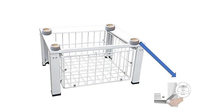 Estructura para lavadora o secadora con amortiguador de ...