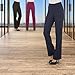 Red Hanger Bootcut Dress Pants for Women -Stretch Comfy Work Pull on Womens Pant Navy-L