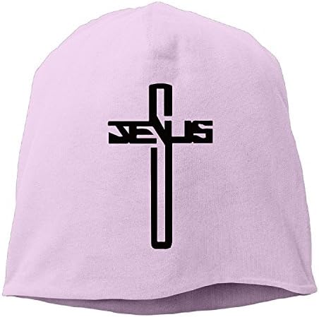 Unisex Christian Jesus Cross Outdoor Trendy Skull Cap Beanie Hat