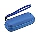 AGPTEK Carrying Case, EVA Zipper Carrying Hard Case Cover for Digital Voice Recorders, MP3 Players, USB Cable, Earphones-Bose QC20, Memory Cards, U Disk, Blue primary
