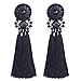 D EXCEED Colorful Tassel Earrings for Women Girls Bohemian Dangle Drop Earrings Fringe Tassle Dangling Earrings