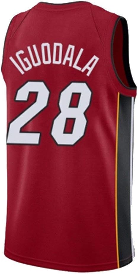 Amazon Co Jp バスケットボールの服 バスケットボールジャージーアンドレ イグドラ28 メッシュ刺繍ノースリーブトレーナーフィットネスtシャツファンシャツxs Xxl Color D Size Xs ホーム キッチン