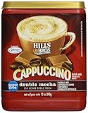 Hills Bros. Sugar-free Double Mocha Cappuccino, 12-oz. Canister (Pack of 3)