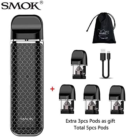 Novo Kit Full Set, Extra 3pcs Pods, Black