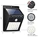 Solar Sensor Lights, Solar Led Lights 20 LED Solar Motion Sensor Lights Waterproof Motion Sensor Outdoor Solar Lights for Deck, Fence, Steps ( 2 Pack)