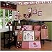 GEENNY Boutique Crib Bedding Set, LadyBug Flower, 13 Piece