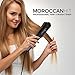 Moroccan Hit 1.75-Inch Titanium Ceramic Flat Iron Hair Straightener with Variable Temp and LCD Display