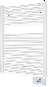 Orbegozo THA 315 - Toallero eléctrico digital con fluido térmico, 500 W, IP 24, programable, pantalla digital LCD, formato compacto