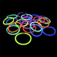 Crown Display 1000 8" Glow Light Stick Bracelets Wholesale Pack...