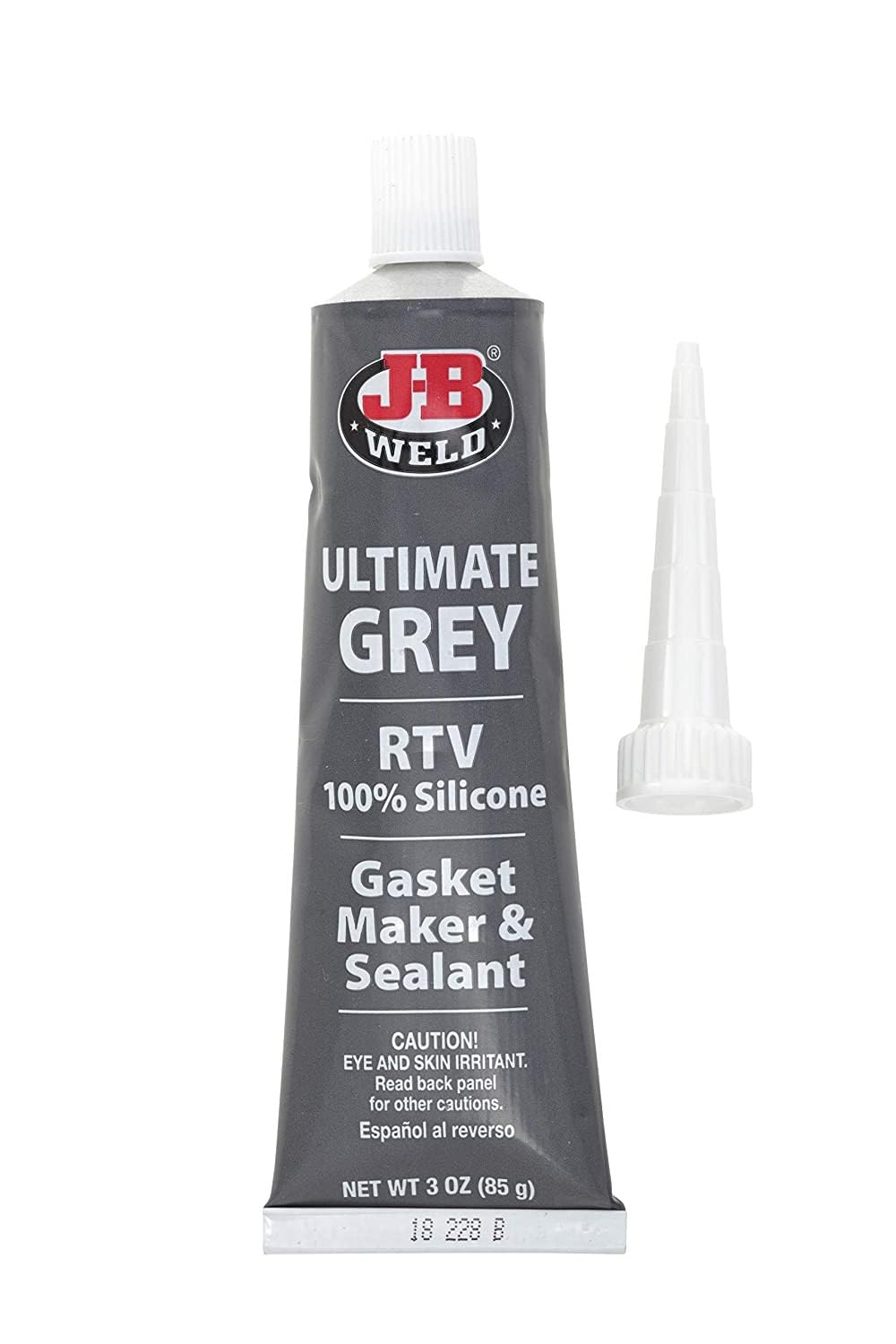 Adhesive Sealant,3 oz.,Tube,Gray
