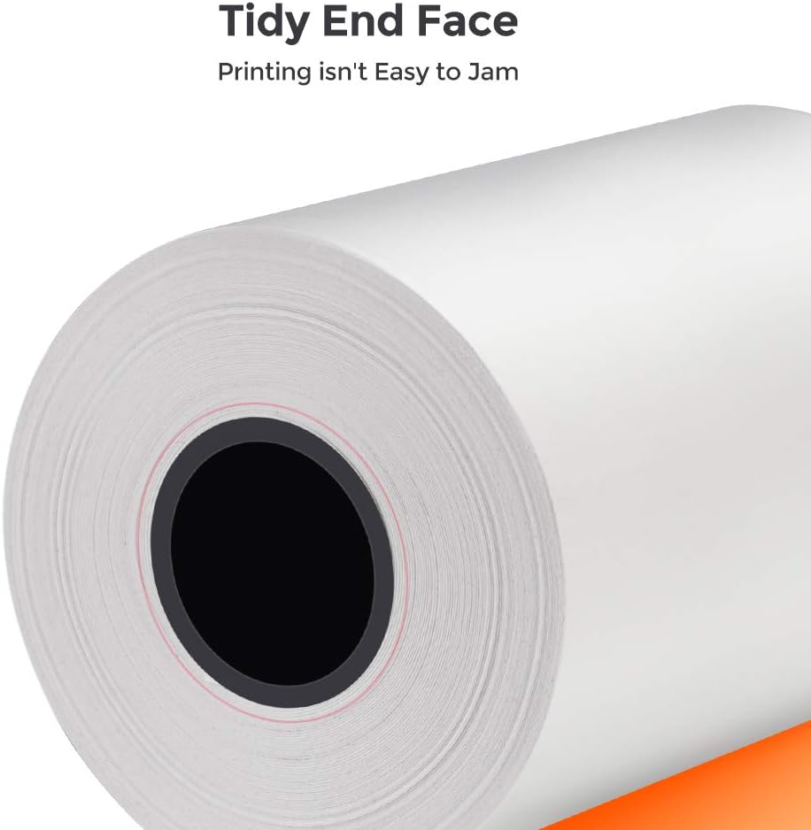 LOSRECAL Thermal Receipt Paper Rolls, 2 1/4" x 50' x 10 Rolls, POS Thermal Paper Rolls fit Credit Card Machine, Cash Register, 58MM Receipt Printer, POS Terminal, Handheld PDA : Office Products