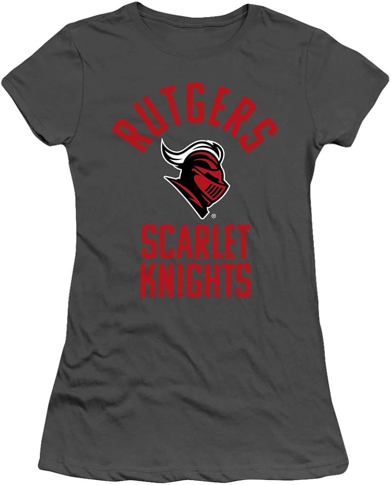 Rutgers University Official Large Juniors' Sheer Fitted T