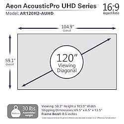 Elite Screens Aeon AUHD Series, 120-INCH