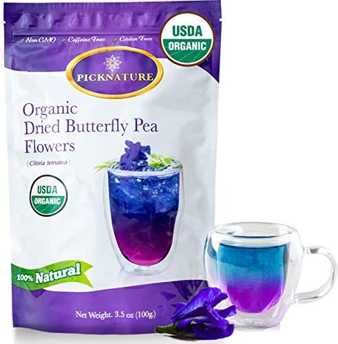 BIG PACK Organic Butterfly Pea Flower Tea
