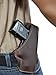New Barsony Brown Leather Concealment Pancake Holster for Compact 9mm 40 45 Pistols