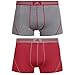 adidas Men's Athletic Stretch 2-Pack Trunk
