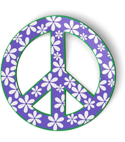 Amazon.com: Peace Sign Tie Dye - Magnet - Car Fridge Locker