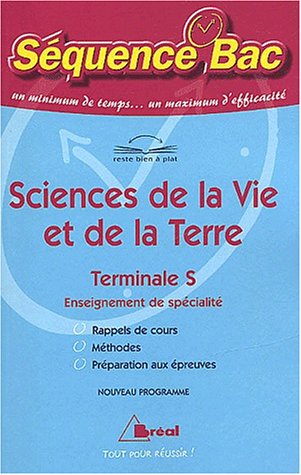 Sciences de la vie et de la terre, terminale S