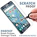 Voxkin VK Premium Quality Tempered Glass Screen Protector for Samsung Galaxy Note 5 - Top Invisible Protective Glass - Scratch Free, Perfect Fit & Anti Bubble - Crystal Clear HD Display