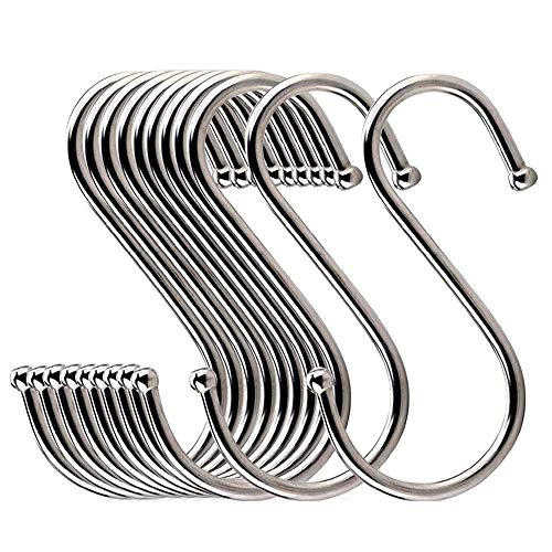 LOYMR Large S-Shaped Metal Hooks