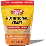 Bragg Premium Nutritional Yeast Seasoning - Vegan, Gluten Free – Good Source of Protein & Vitamins – Nutritious Savory Parmes