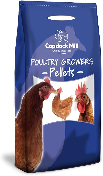 Copdock Mill Poultry Growers Pellets 5kg Chicken Feed 16% Protein