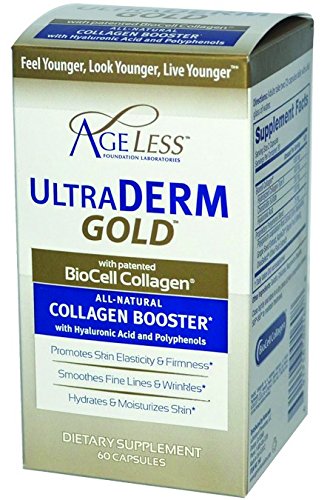 Ageless Foundation Ultraderm Gold Coll Boost 60 Cap