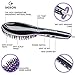 Gideon Professional Ceramic Heated Hair Brush Straightener Iron - Amazing Hair Straightener/Professional Quality Straight Hair in Minutes [UPGRADED]