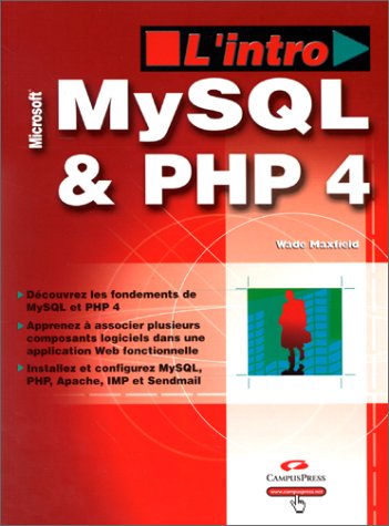 MySQL & PHP 4 by Wade Maxfield