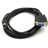 Amazon.com: xjs XJSXZC Mini Din Male Connector PLC Programming Adapter ...