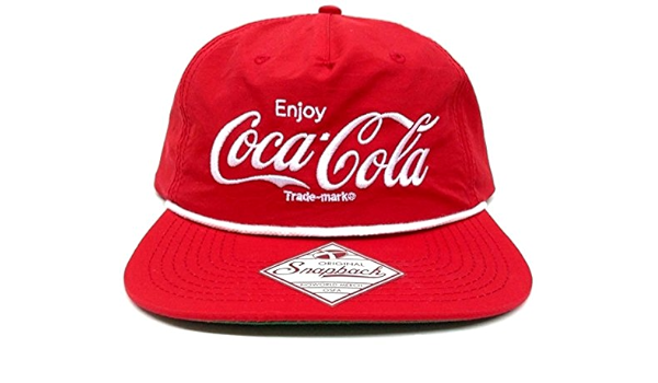 Coca-Cola Gorra, Talla única, Color Rojo: Amazon.es: Ropa