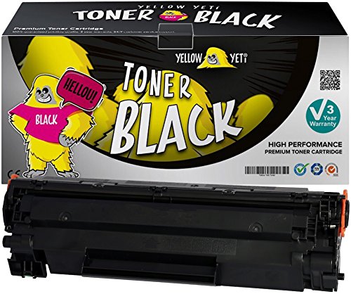 YELLOW YETI CF279A 79A (1,000 Pages) Compatible Toner Cartridge for use with LaserJet Pro MFP M26nw M26a M12 M12a M12w [3 Years service]