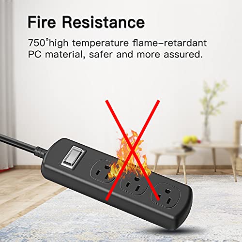 Surge Protectors, Outdoor Waterproof Power Strip, AntiShock, Overload Protection, Best for