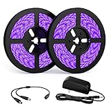 Onforu 32.8ft LED Black Light Strip Kit, 600 Units